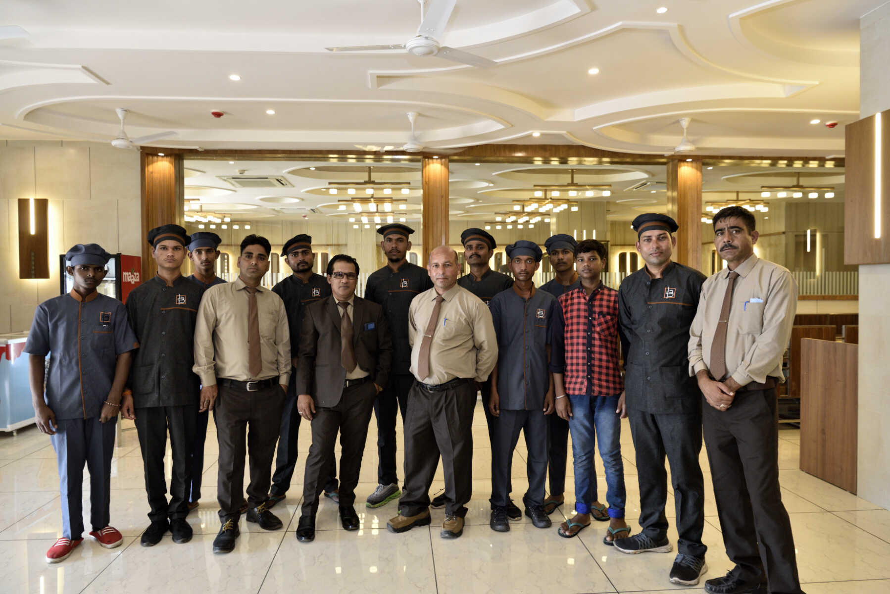 Hotel Bhagyoday restaurant staff